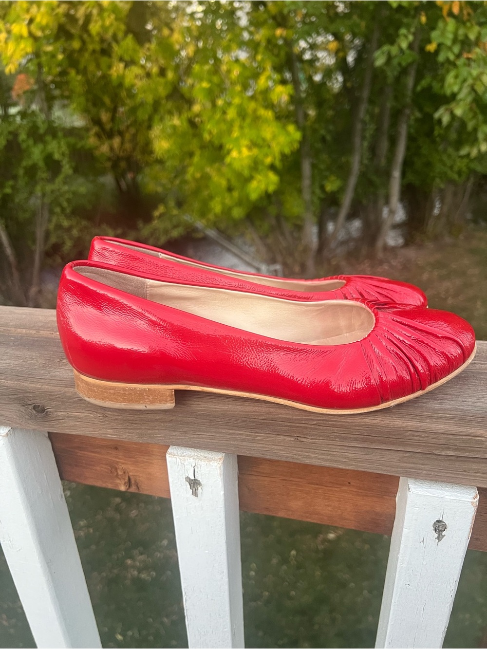 Arnold Churgin leather flats